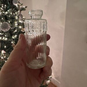 Target White Ribbed Accent Vase